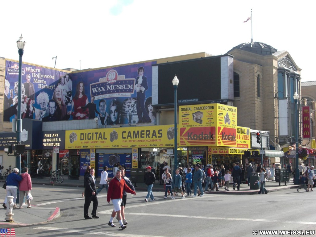 San Francisco. - Westküste, Fishermans Wharf, Wax Museum, San Francisco - (Fisherman's Wharf, San Francisco, California, Vereinigte Staaten)