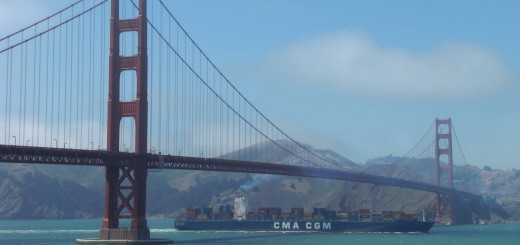 San Francisco. Golden Gate Bridge. - Westküste, Presidio, Brücke, Golden Gate Bridge, Hängebrücke, San Francisco Bay, Wahrzeichen, Bauwerk, San Francisco - (Fort Winfield Scott, San Francisco, California, Vereinigte Staaten)
