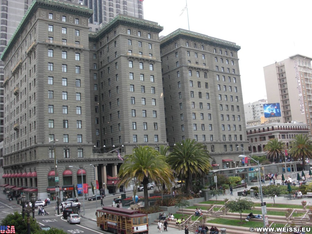 San Francisco. - Westküste, Hotel, Unterkunft, The Westin St. Francis, Union Square Park, San Francisco - (Chinatown, San Francisco, California, Vereinigte Staaten)