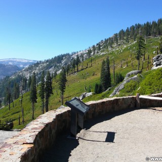 Yosemite National Park. - Yosemite Nationalpark, Aussichtspunkt, Washburn Point - (Curry Village, Yosemite National Park, California, Vereinigte Staaten)