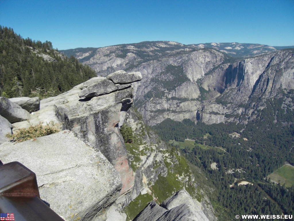 Yosemite National Park. - Landschaft, Panorama, Yosemite Nationalpark, Glacier Point - (Curry Village, Yosemite National Park, California, Vereinigte Staaten)