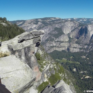 Yosemite National Park. - Landschaft, Panorama, Yosemite Nationalpark, Glacier Point - (Curry Village, Yosemite National Park, California, Vereinigte Staaten)
