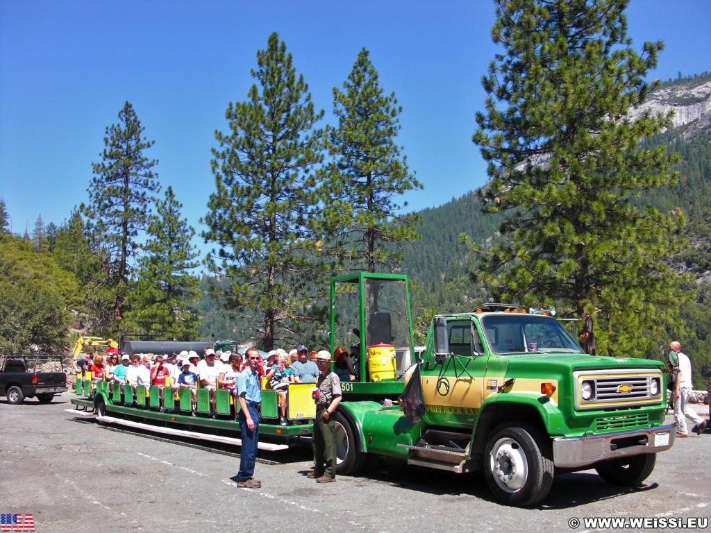 Yosemite National Park. - Yosemite Nationalpark, Yosemite Valley Floor Tour - (Foresta, Yosemite National Park, California, Vereinigte Staaten)