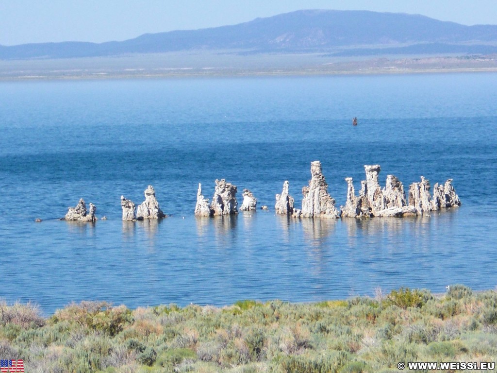 Mono Lake. - See, Mono Lake, Salzsee - (Lee Vining, California, Vereinigte Staaten)