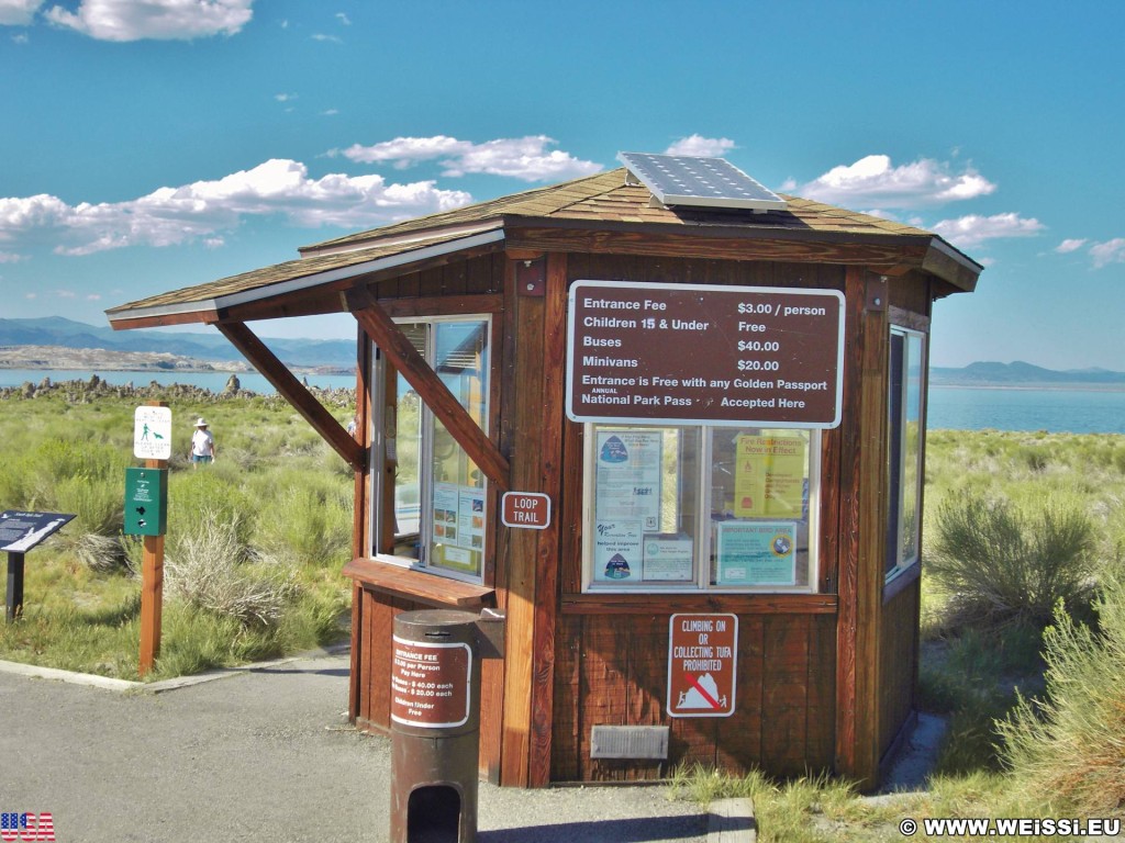 Mono Lake. - Ranger Station, Mono Lake - (Mono Mills, Lee Vining, California, Vereinigte Staaten)