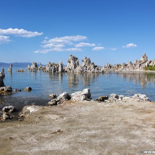 Mono Lake. - See, Mono Lake, Salzsee, Kalktufftürme, Tufa Towers - (Lee Vining, California, Vereinigte Staaten)