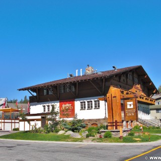 Mammoth Lakes. - Gebäude, Haus, Mammoth Lakes, Mammoth Mountain Inn - (Mill City (historical), Mammoth Lakes, California, Vereinigte Staaten)
