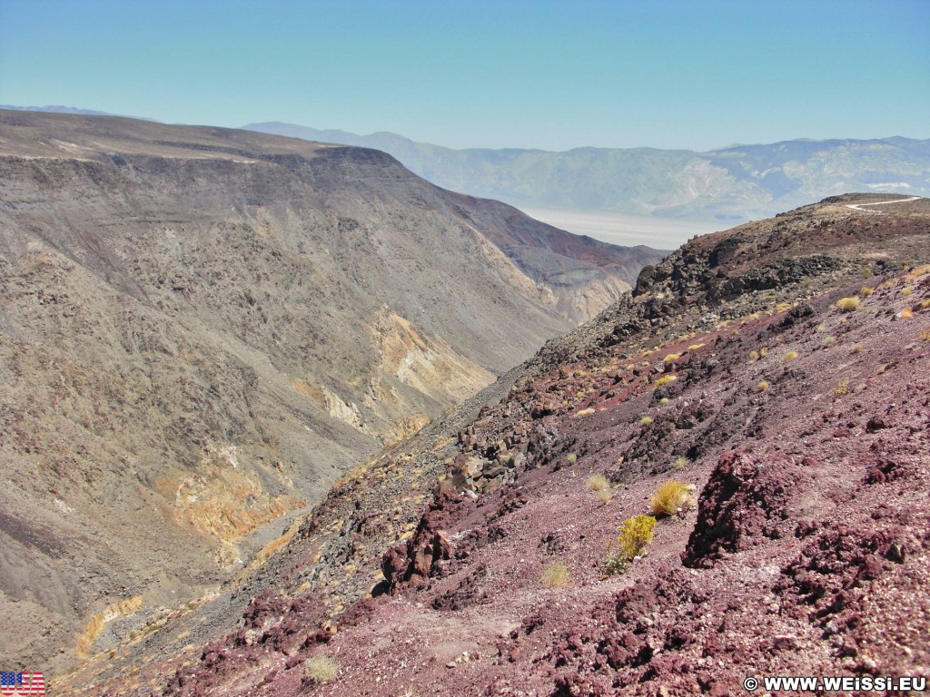 Death Valley National Park. - Death-Valley-Nationalpark, Father Crowley Point - (Panamint Springs, Keeler, California, Vereinigte Staaten)