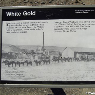 Death Valley National Park. - Death-Valley-Nationalpark, Harmony Borax Works - (Indian Village, Death Valley, California, Vereinigte Staaten)