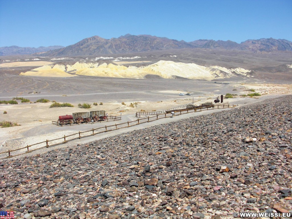 Death Valley National Park. - Death-Valley-Nationalpark, Harmony Borax Works - (Indian Village, Death Valley, California, Vereinigte Staaten)