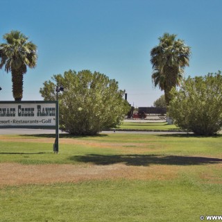 Death Valley National Park. - Schild, Tafel, Death-Valley-Nationalpark, Furnace Creek - (Indian Village, Death Valley, California, Vereinigte Staaten)