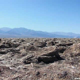 Death Valley National Park. - Death-Valley-Nationalpark, Devils Golf Course - (Badwater, Death Valley, California, Vereinigte Staaten)