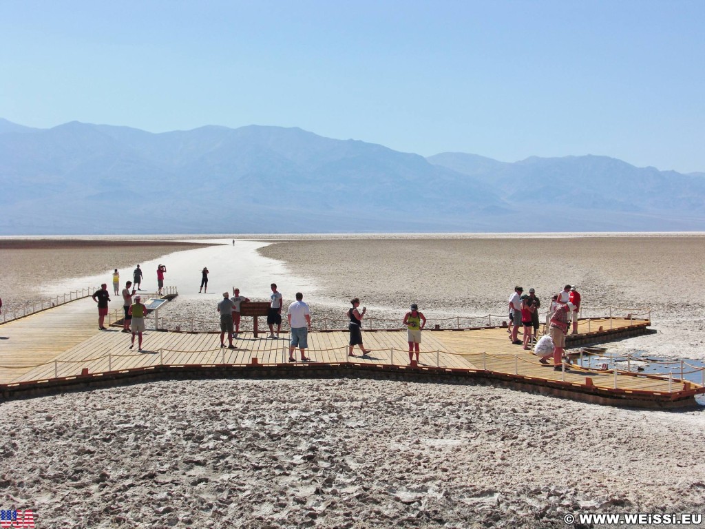 Death Valley National Park. - Death-Valley-Nationalpark, Badwater Basin - (Badwater, Death Valley, California, Vereinigte Staaten)