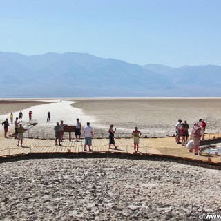 Death Valley National Park. - Death-Valley-Nationalpark, Badwater Basin - (Badwater, Death Valley, California, Vereinigte Staaten)