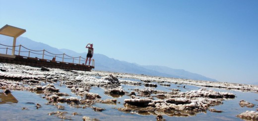 Death Valley National Park. - Death-Valley-Nationalpark, Badwater Basin, Personen - LUTZER Sandra - (Badwater, Death Valley, California, Vereinigte Staaten)