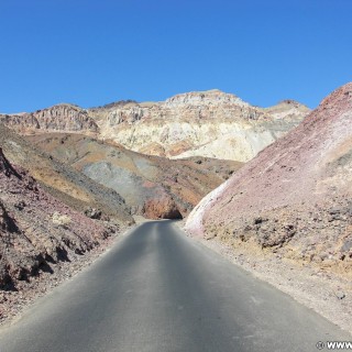 Death Valley National Park. - Death-Valley-Nationalpark, Artists Drive - (Artist Drive, Death Valley, California, Vereinigte Staaten)
