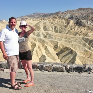 Death Valley National Park. - Death-Valley-Nationalpark, Zabriskie Point, Personen - LUTZER Sandra, WEISSINGER Andreas - (Furnace Creek, Death Valley, California, Vereinigte Staaten)