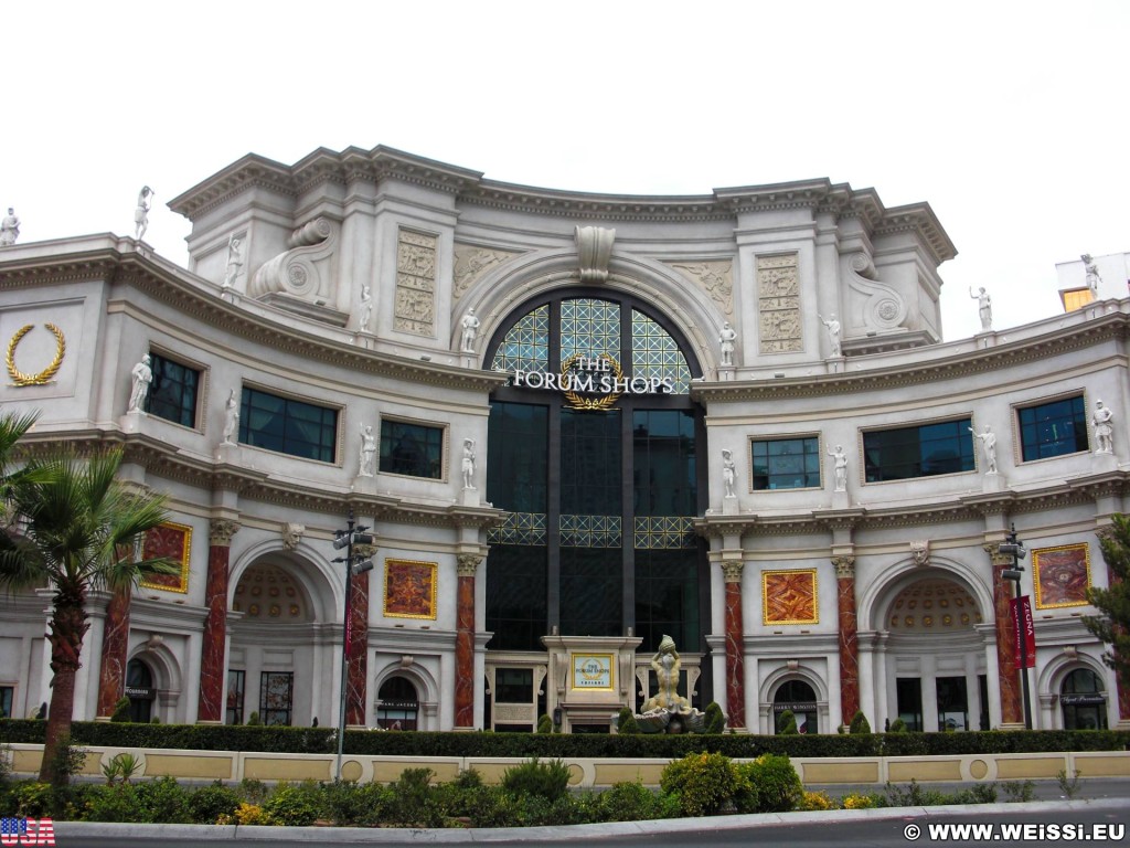 Las Vegas. - Gebäude, Einkaufszentrum, Las Vegas, Forum Shops - (Bracken, Las Vegas, Nevada, Vereinigte Staaten)