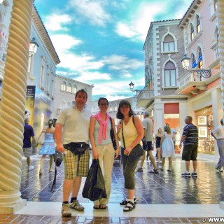 Las Vegas. - Personen, Las Vegas, Venetian Resort Hotel - LUTZER Sandra, WEISSINGER Andreas, WEISSINGER Edeltraud - (Bracken, Las Vegas, Nevada, Vereinigte Staaten)