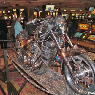 Las Vegas. - Motorrad, Las Vegas, Treasure Island Hotel, Bike - (Bracken, Las Vegas, Nevada, Vereinigte Staaten)