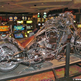 Las Vegas. - Motorrad, Las Vegas, Treasure Island Hotel, Bike - (Bracken, Las Vegas, Nevada, Vereinigte Staaten)