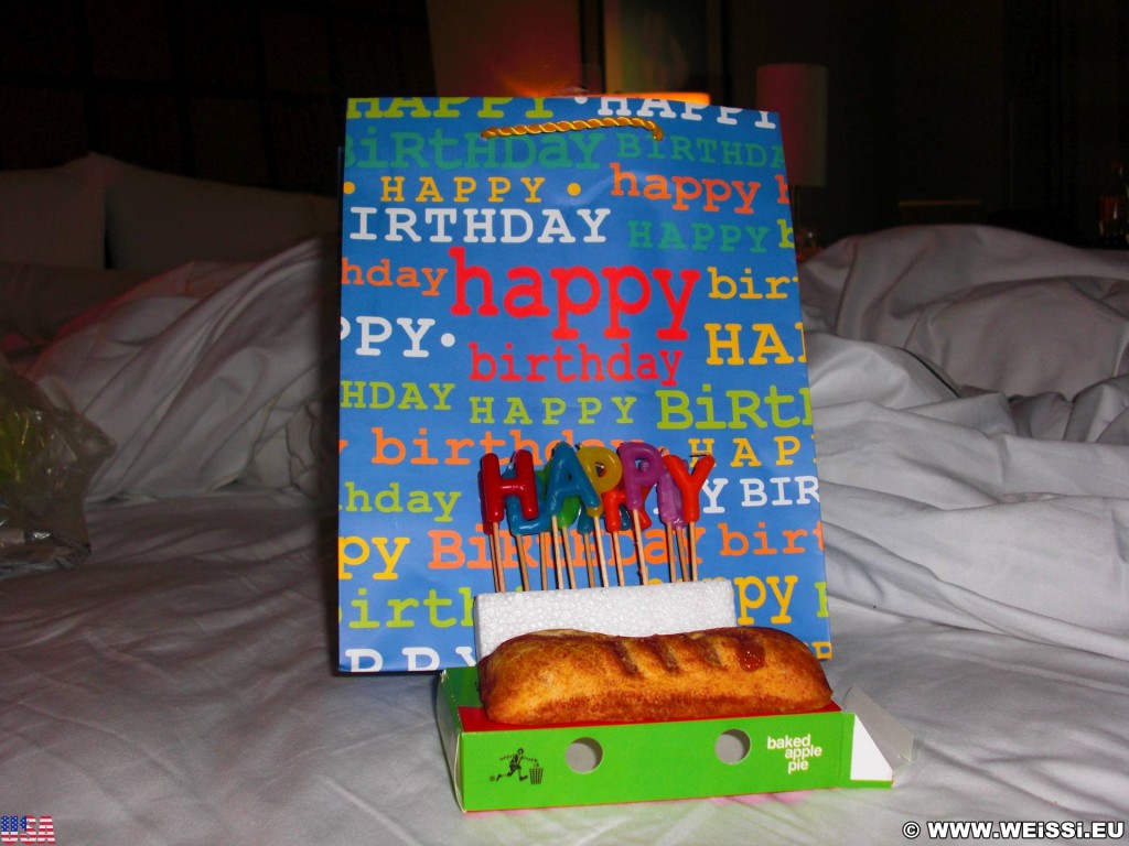 Las Vegas. - Las Vegas, Geburtstag, Kuchen, apple pie - (Bracken, Las Vegas, Nevada, Vereinigte Staaten)