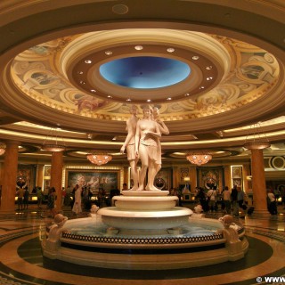 Las Vegas. - Hotel, Eingangsbereich, Las Vegas, Brunnen, Eingangshalle, Skulpturen, Caesars Palace Hotel, Figuren - (Bracken, Las Vegas, Nevada, Vereinigte Staaten)