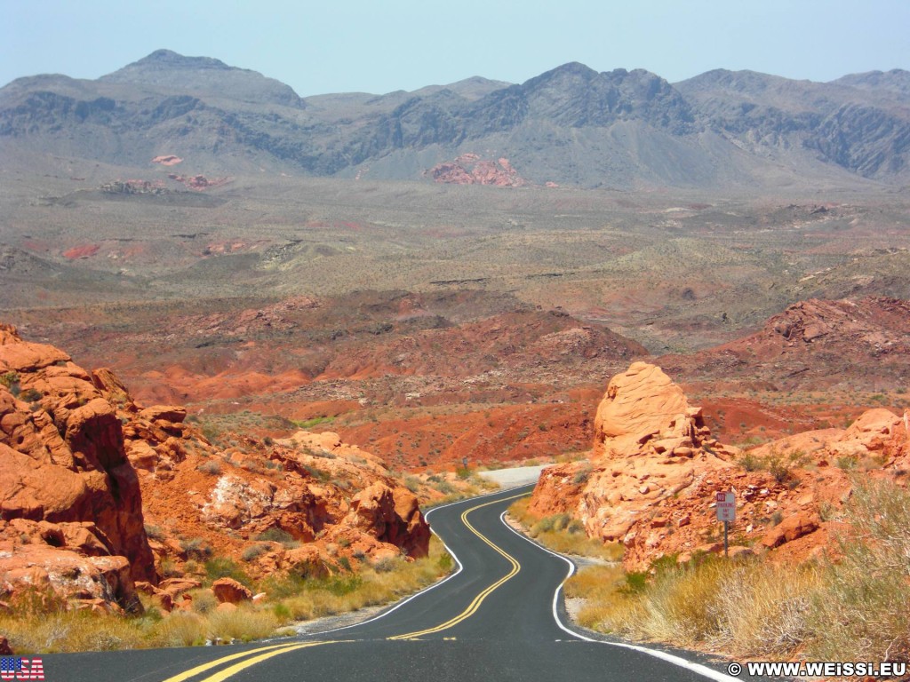 Valley of Fire State Park. - Landschaft, Felsen, Felsformation, Valley of Fire State Park, Sandstein, Sandsteinformationen, Erosion - (Valley of Fire State Park, Overton, Nevada, Vereinigte Staaten)