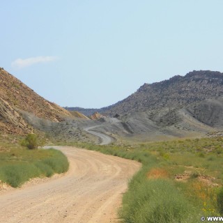 Cottonwood Canyon Road. - Strasse, Landschaft, Cottonwood Canyon Road, Grand Staircase Escalante National Monument - (Paria, Kanab, Utah, Vereinigte Staaten)