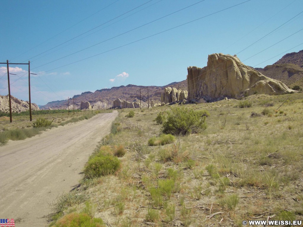 Cottonwood Canyon Road. - Strasse, Landschaft, Cottonwood Canyon Road, Grand Staircase Escalante National Monument - (Paria, Kanab, Utah, Vereinigte Staaten)