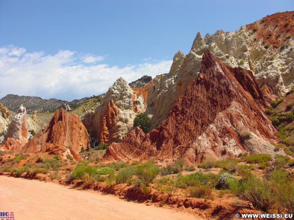 Cottonwood Canyon Road. - Landschaft, Felsen, Felsformation, Sandstein, Steine, Cottonwood Canyon Road, Grand Staircase Escalante National Monument, Canyon - (Paria, Kanab, Utah, Vereinigte Staaten)