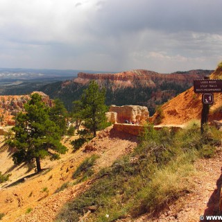 Bryce Canyon National Park. Sunrise Point - Bryce Canyon National Park. - Landschaft, Sandstein, Sandsteinformationen, Bryce Canyon National Park, Sunrise Point - (Bryce Canyon, Utah, Vereinigte Staaten)
