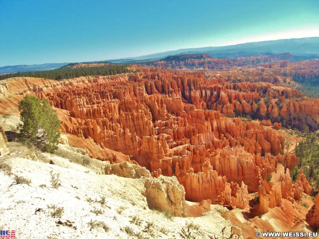 Bryce Canyon National Park. Inspiration Point - Bryce Canyon National Park. - Landschaft, Felsen, Aussichtspunkt, Sandstein, Sandsteinformationen, Bryce Canyon National Park, Hoodoos, Felsnadeln, Inspiration Point - (Bryce Canyon, Utah, Vereinigte Staaten)