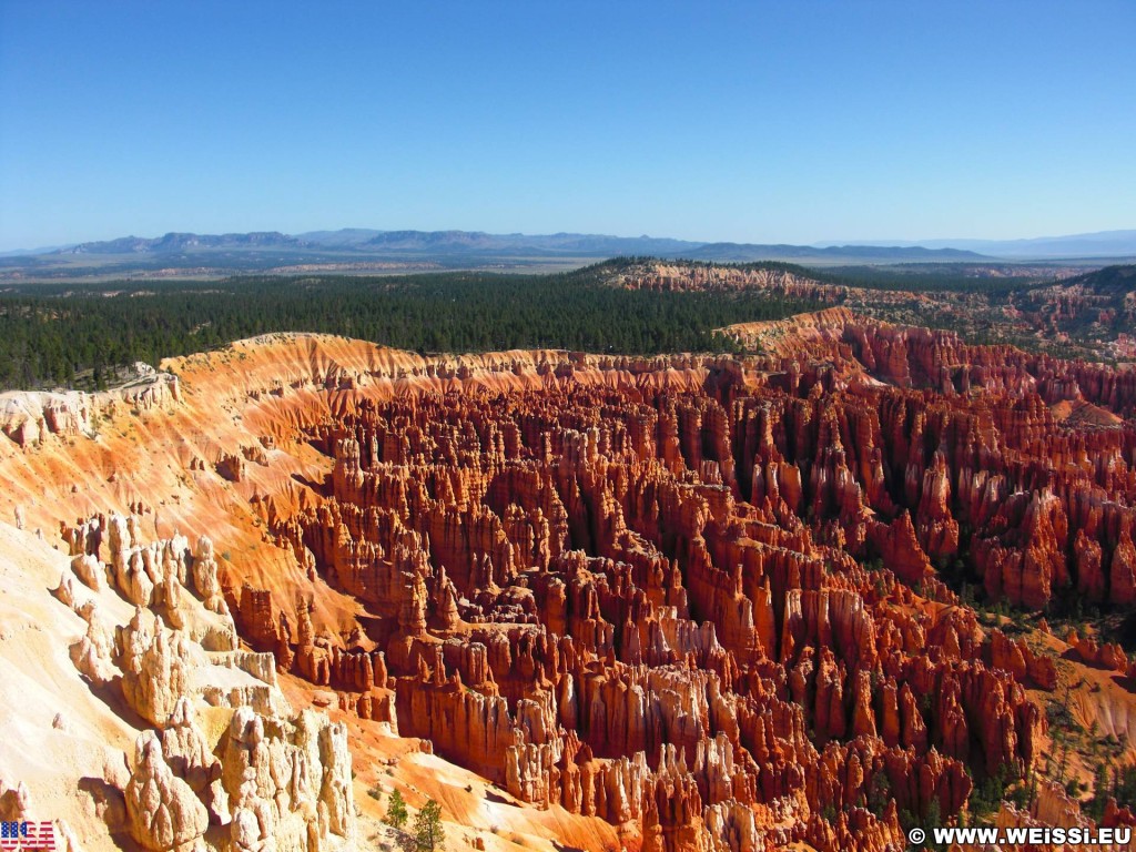 Bryce Canyon National Park. Inspiration Point - Bryce Canyon National Park. - Landschaft, Felsen, Aussichtspunkt, Sandstein, Sandsteinformationen, Bryce Canyon National Park, Hoodoos, Felsnadeln, Inspiration Point - (Bryce Canyon, Utah, Vereinigte Staaten)