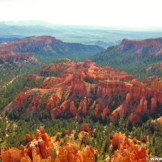 Bryce Canyon National Park. Inspiration Point - Bryce Canyon National Park. - Landschaft, Felsen, Aussichtspunkt, Sandstein, Sandsteinformationen, Bryce Canyon National Park, Hoodoos, Felsnadeln, Inspiration Point - (Bryce Canyon, Utah, Vereinigte Staaten)