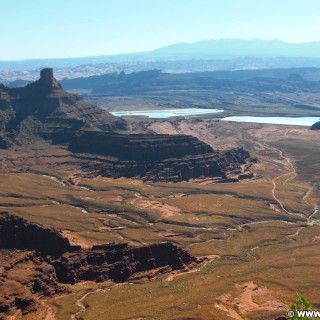 Dead Horse Point State Park. Basin Overlook - Dead Horse Point State Park. - Landschaft, Aussichtspunkt, State Park, Dead Horse Point State Park, East Rim, Overlook, Basin Overlook - (Moab, Utah, Vereinigte Staaten)