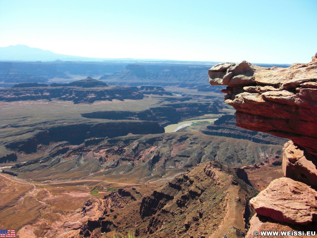 Dead Horse Point State Park. Basin Overlook - Dead Horse Point State Park. - Landschaft, Aussichtspunkt, State Park, Dead Horse Point State Park, East Rim, Overlook, Basin Overlook - (Moab, Utah, Vereinigte Staaten)