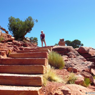 Canyonlands National Park. Grand View Point - Canyonlands National Park. - Aussichtspunkt, Sandstein, Overlook, Canyonlands National Park, Grand View Point Overlook, Grand View Point - LUTZER Sandra - (La Sal Junction, Moab, Utah, Vereinigte Staaten)