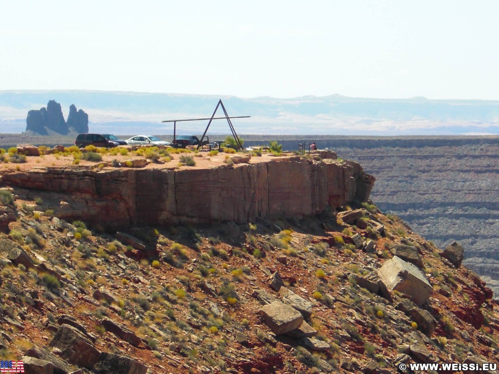 Goosenecks State Park. - Landschaft, Aussichtspunkt, State Park, Goosenecks, Goosenecks State Park, Park, River, San Juan River - (Mexican Hat, Utah, Vereinigte Staaten)