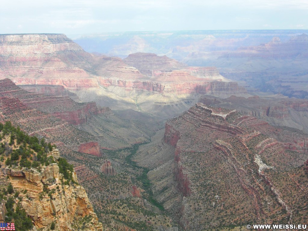 Grand Canyon National Park. Grandview Point - Grand Canyon National Park. - Aussichtspunkt, East Rim, Grand Canyon, National Park, East Rim Drive, Grandview Point - (Tusayan, Grand Canyon, Arizona, Vereinigte Staaten)