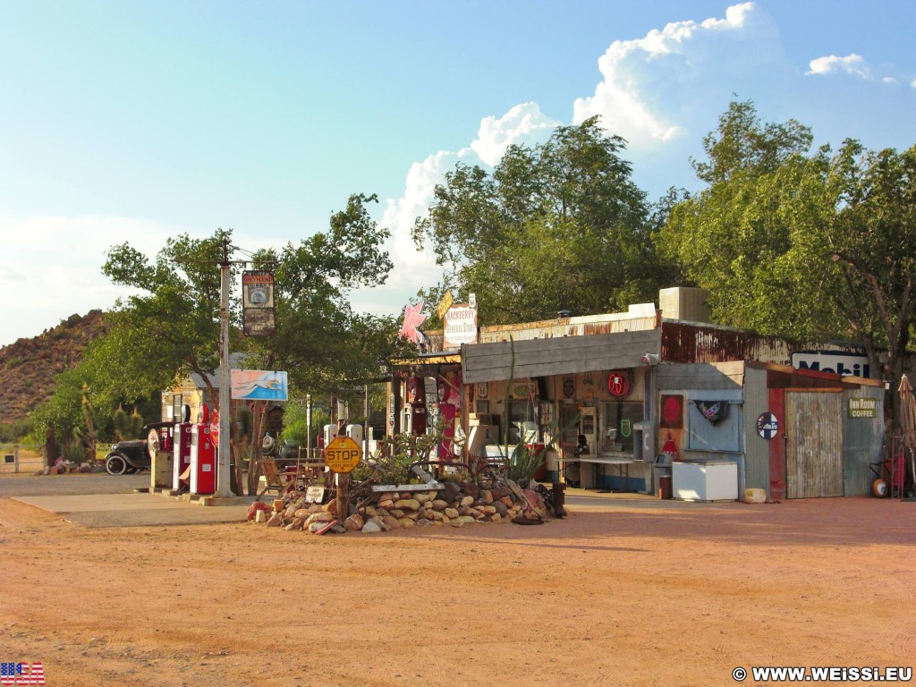 Historic Route 66. - Tankstelle, General Store, Route 66, Hackberry - (Hackberry, Kingman, Arizona, Vereinigte Staaten)