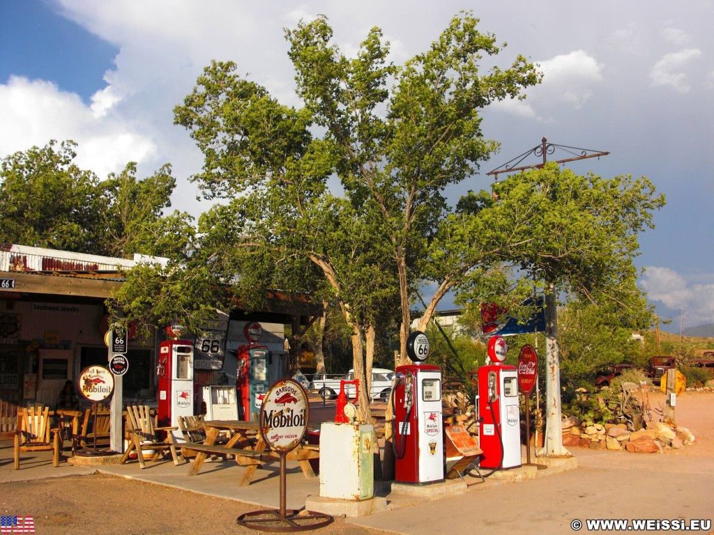 Historic Route 66. - Tankstelle, General Store, Route 66, Hackberry - (Hackberry, Kingman, Arizona, Vereinigte Staaten)