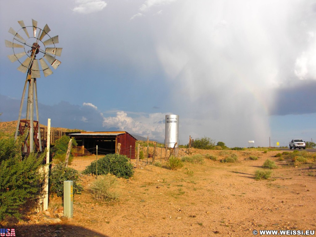 Historic Route 66. - Route 66, Hackberry - (Hackberry, Kingman, Arizona, Vereinigte Staaten)