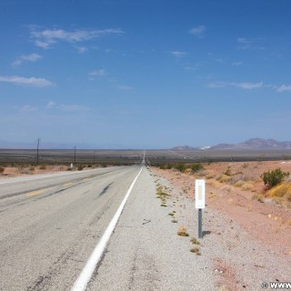 Historic Route 66. - Strasse, Route 66 - (Chambless, Amboy, California, Vereinigte Staaten)