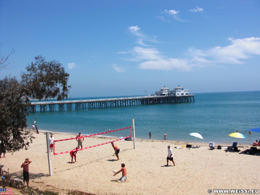 Malibu. - Malibu Beach, Malibu Pier - (Malibu Beach, Malibu, California, Vereinigte Staaten)