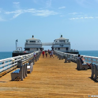 Malibu. - Gebäude, Malibu Pier - (Malibu Beach, Malibu, California, Vereinigte Staaten)