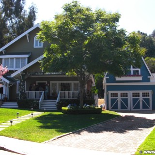 Universal Studios Hollywood. 4356 Wisteria Lane - Universal Studios Hollywood. - Gebäude, Haus, Los Angeles, Universal Studios Hollywood, Studio Tour, The Backlot Tour, Wisteria Lane, Desperate Housewives - (Universal City, California, Vereinigte Staaten)