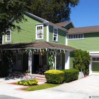 Universal Studios Hollywood. 4355 Wisteria Lane - Universal Studios Hollywood. - Gebäude, Haus, Los Angeles, Universal Studios Hollywood, Studio Tour, The Backlot Tour, Wisteria Lane, Desperate Housewives, Haus der Familie Scavos - (Universal City, California, Vereinigte Staaten)