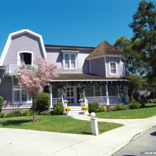 Universal Studios Hollywood. 4351 Wisteria Lane - Universal Studios Hollywood. - Gebäude, Haus, Los Angeles, Universal Studios Hollywood, Studio Tour, The Backlot Tour, Wisteria Lane, Desperate Housewives, 4351 Wisteria Lane - (Universal City, California, Vereinigte Staaten)