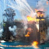 Universal Studios Hollywood. Waterworld - Universal Studios Hollywood. - Los Angeles, Universal Studios Hollywood, Waterworld, Stuntshow, Show - (Universal City, California, Vereinigte Staaten)